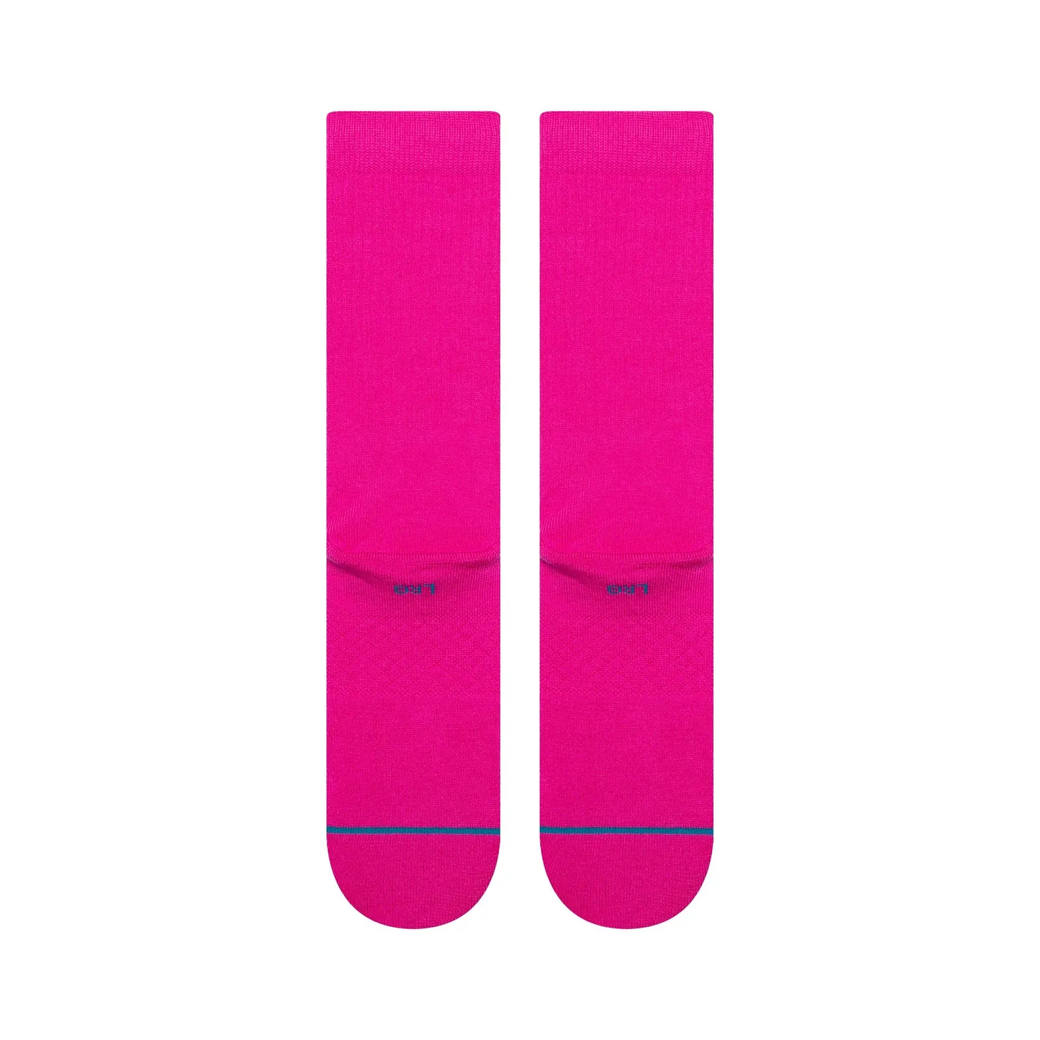 Stance Icon Crew sokker fuchsia medium støtte