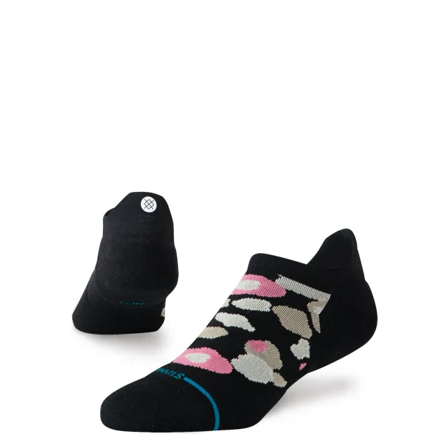 Stance Camo Floral Light Tab løbesokker sort