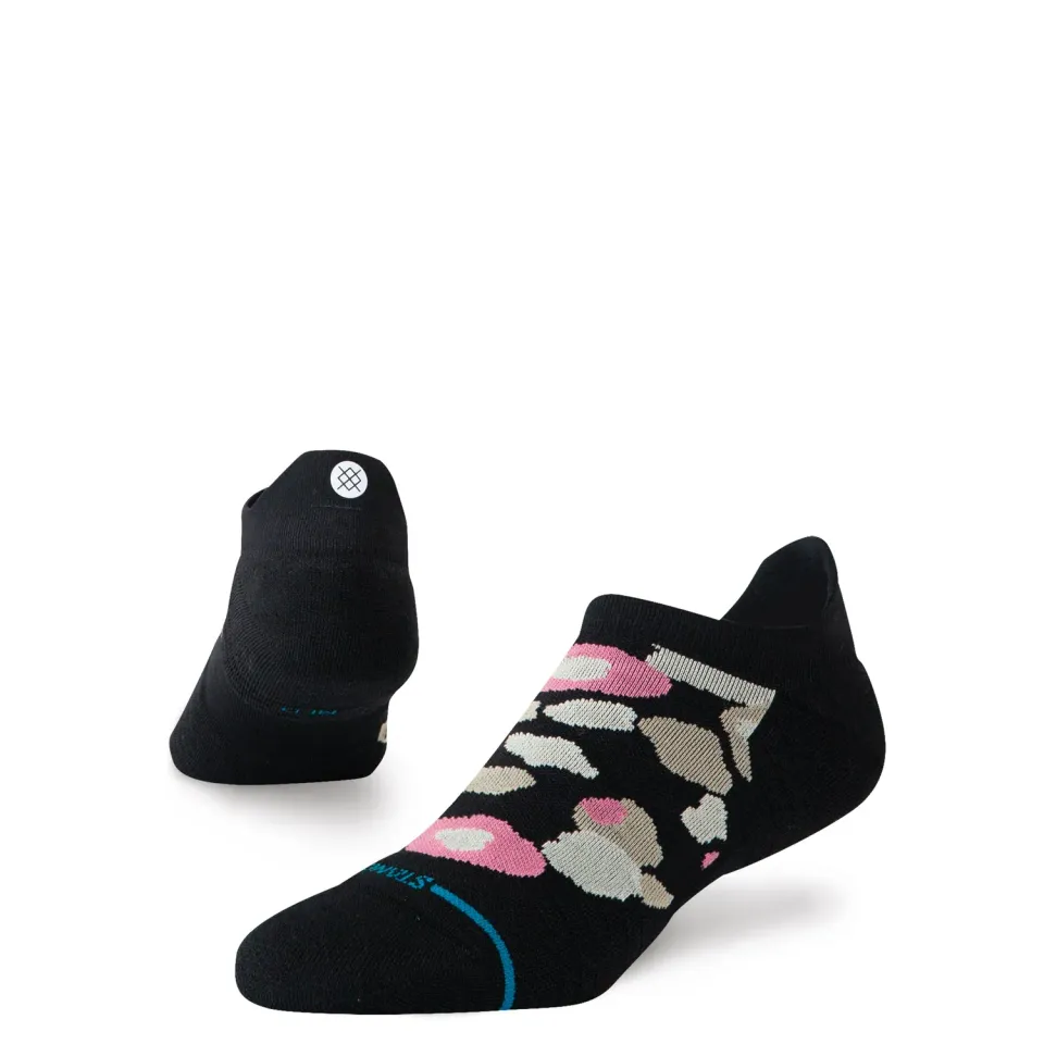 Stance Camo Floral Light Tab løbesokker sort