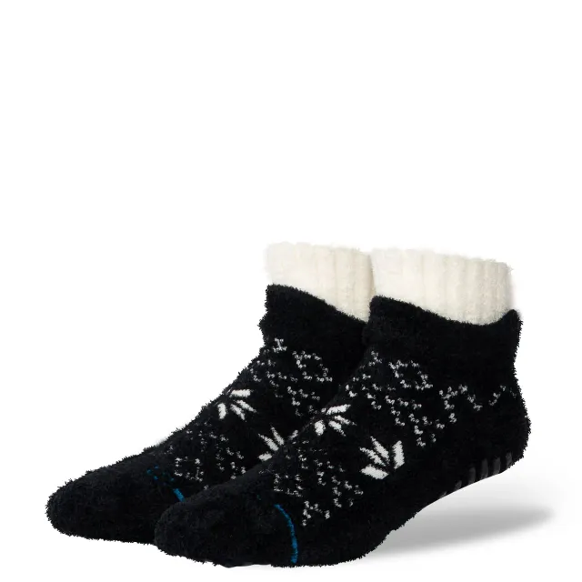 Stance Snowflake Cozy hyggesokker sort