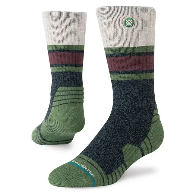 Stance Half Mast Hike Crew vandrestrømper Multi uld