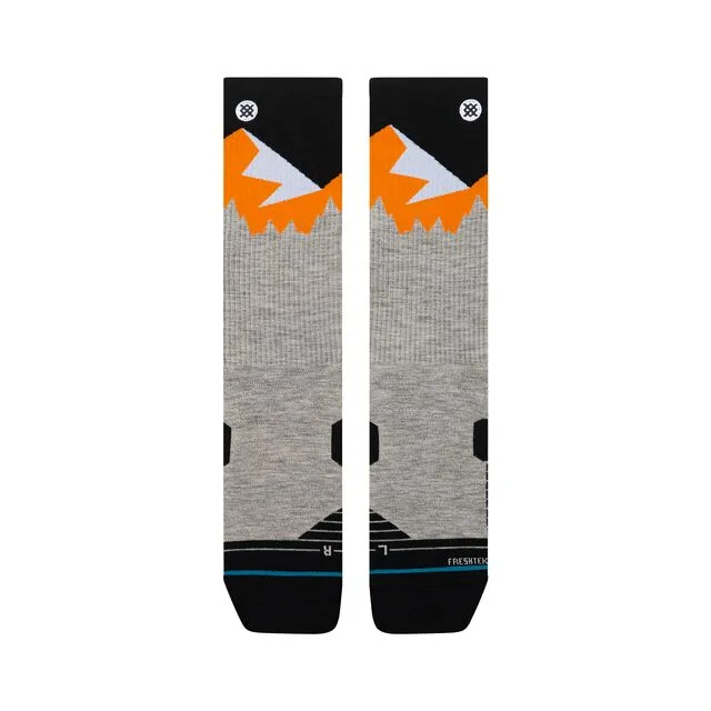 Stance South Face Hike vandresokker orange crew