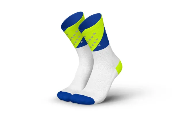 Incylence High-Viz V4 Canary Blue løbestrømper refleks