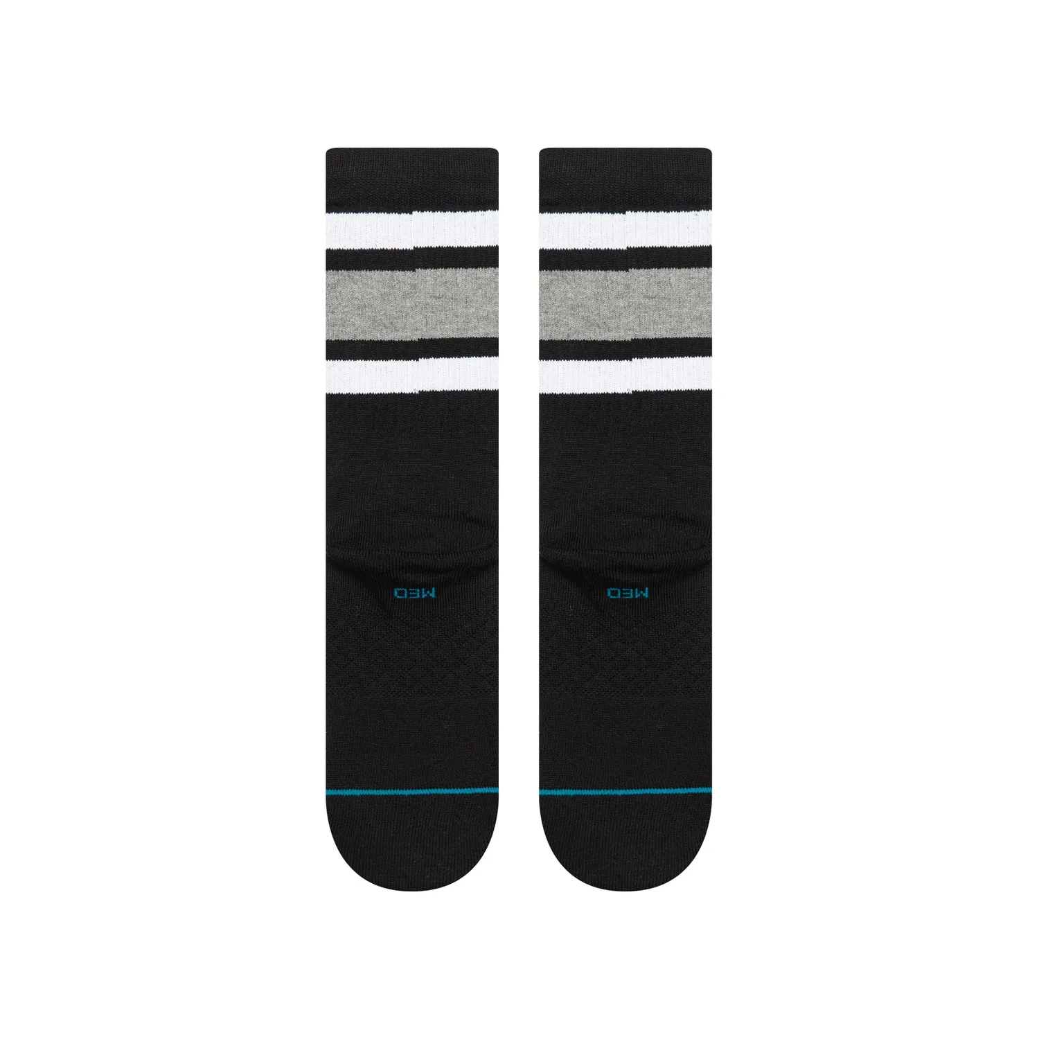 Stance Boyd Crew sokker sort medium polstring