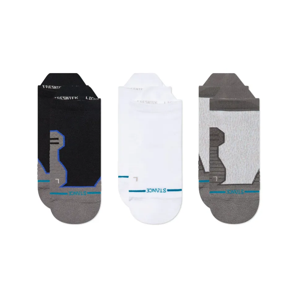 Stance Topo Light Tab Strømper Sort 3-pak løb