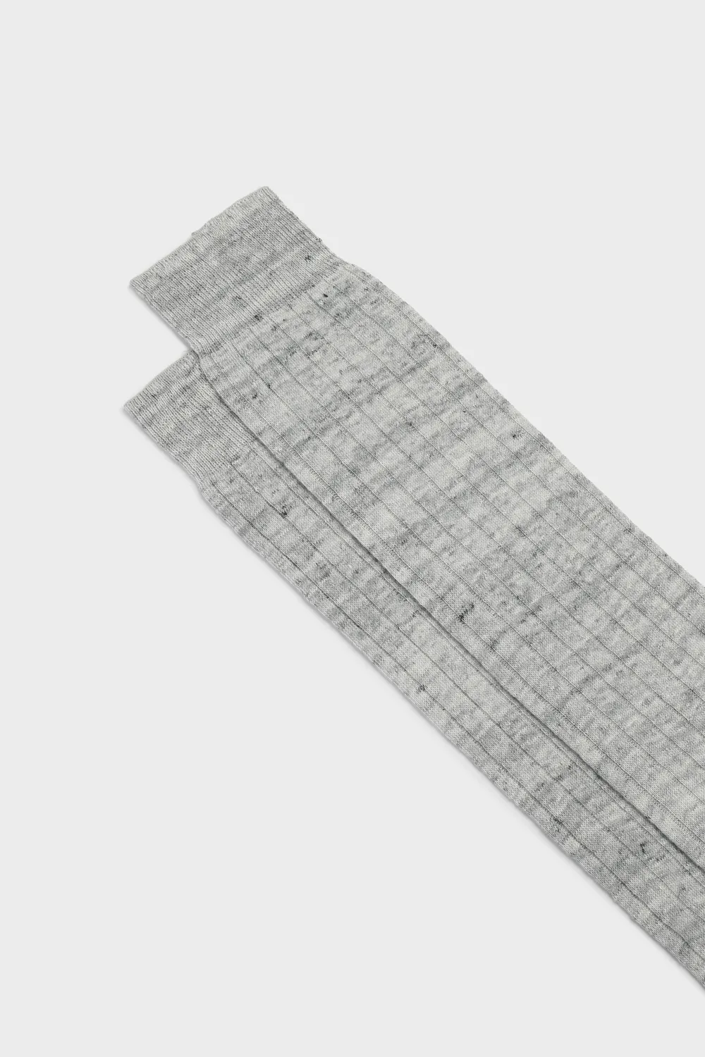 Bresciani Essentials Valerio herrestrømper pearl grey hør