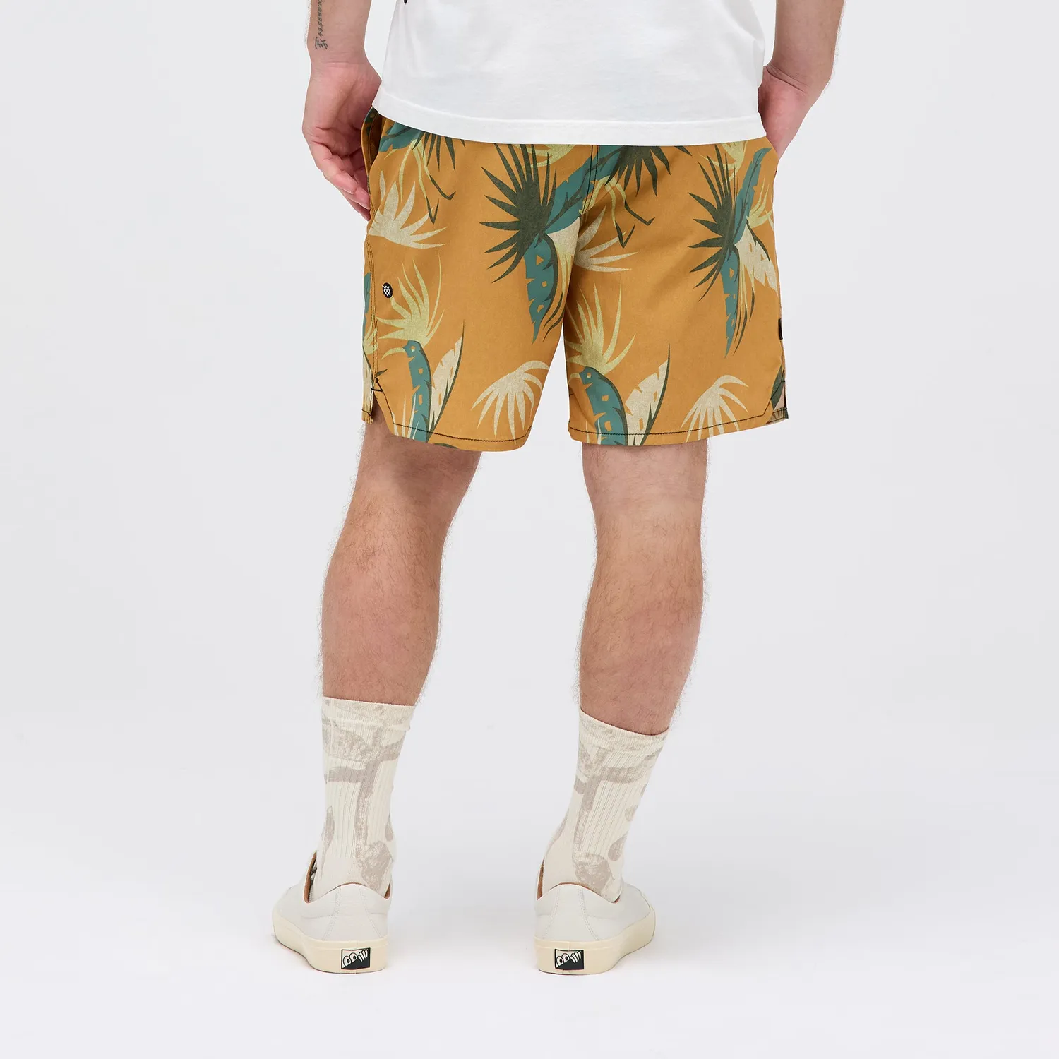Stance Complex Hybrid 7" shorts Gold Fade strækbare