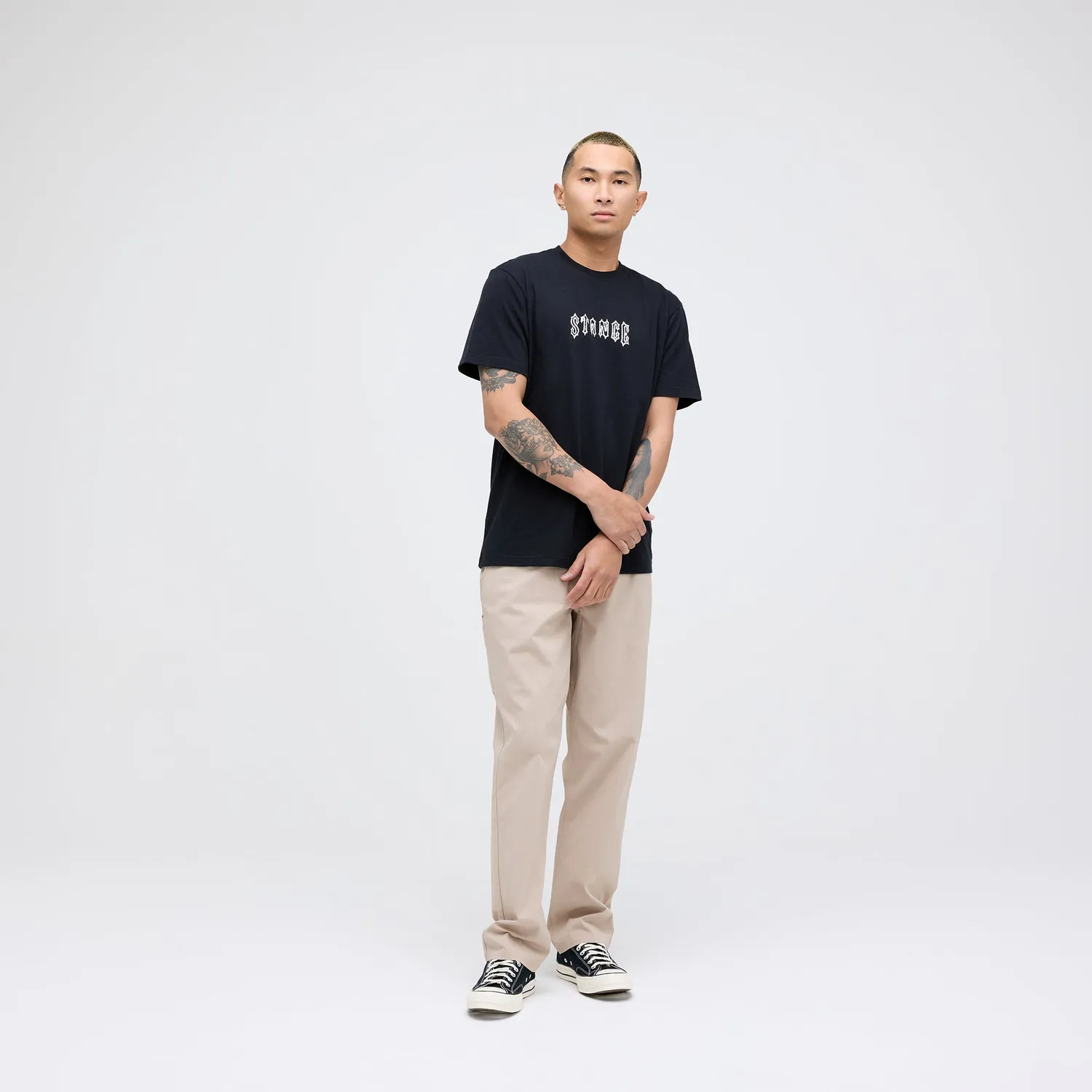Stance Compound Pant bukser string grey regular fit