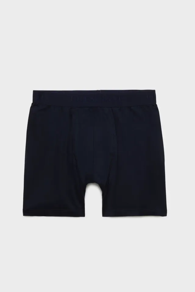 Bresciani Boxer Aderente underbukser navy bomuld