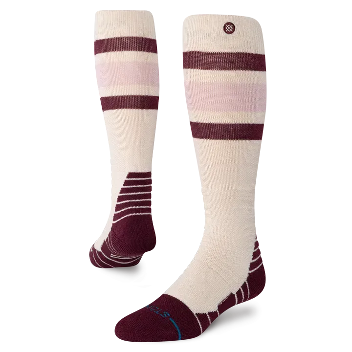 Stance Boyd Mid Wool snestrømper Oatmeal uld