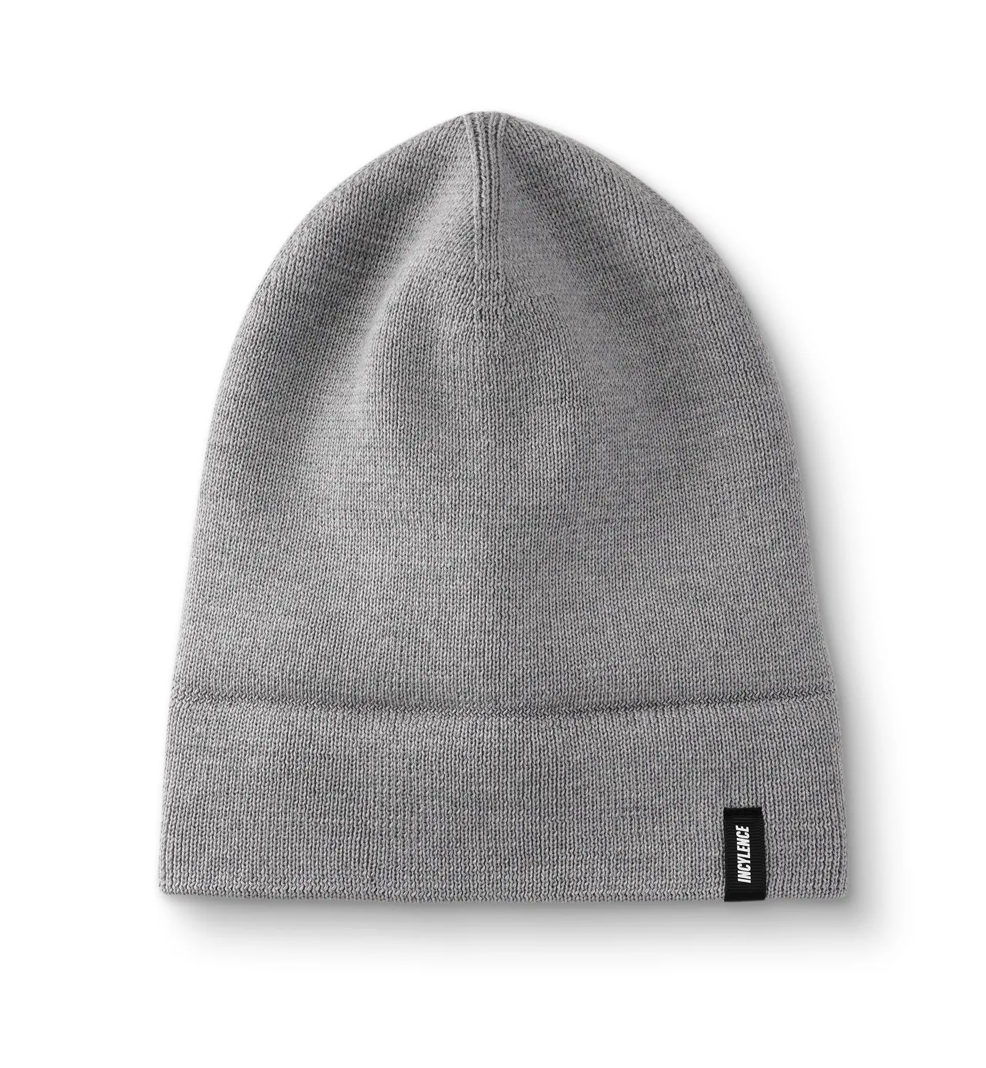 Incylence Merino Beanie Light Grey hue økologisk uld