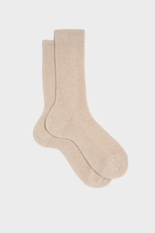 Bresciani Michela strømper sand uld dame
