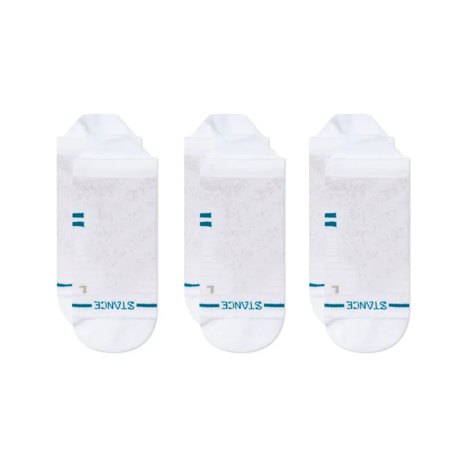 Stance Athletic Tab sportstrømper hvid 3-pak M åndbar