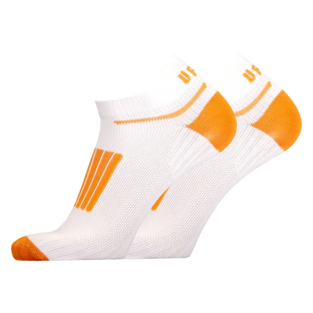 Uphillsport Front Low Running Fit L1 løbesokker hvid quick-dry