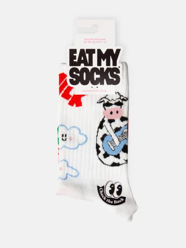 Eat My Socks Farm Life Flat-Pack strømper