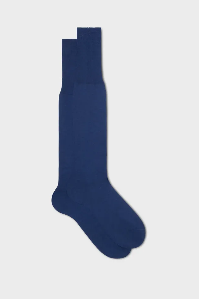 Bresciani Essentials Marco strømper uld octane