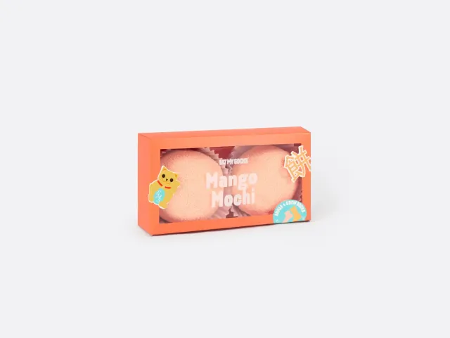 Eat My Socks Mango Mochi sokker 2 par sjove