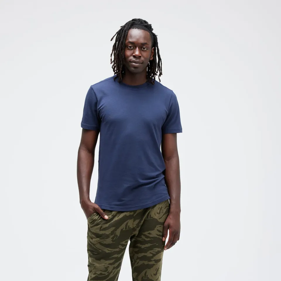 Stance Fragment T-shirt mørkenavy åndbar