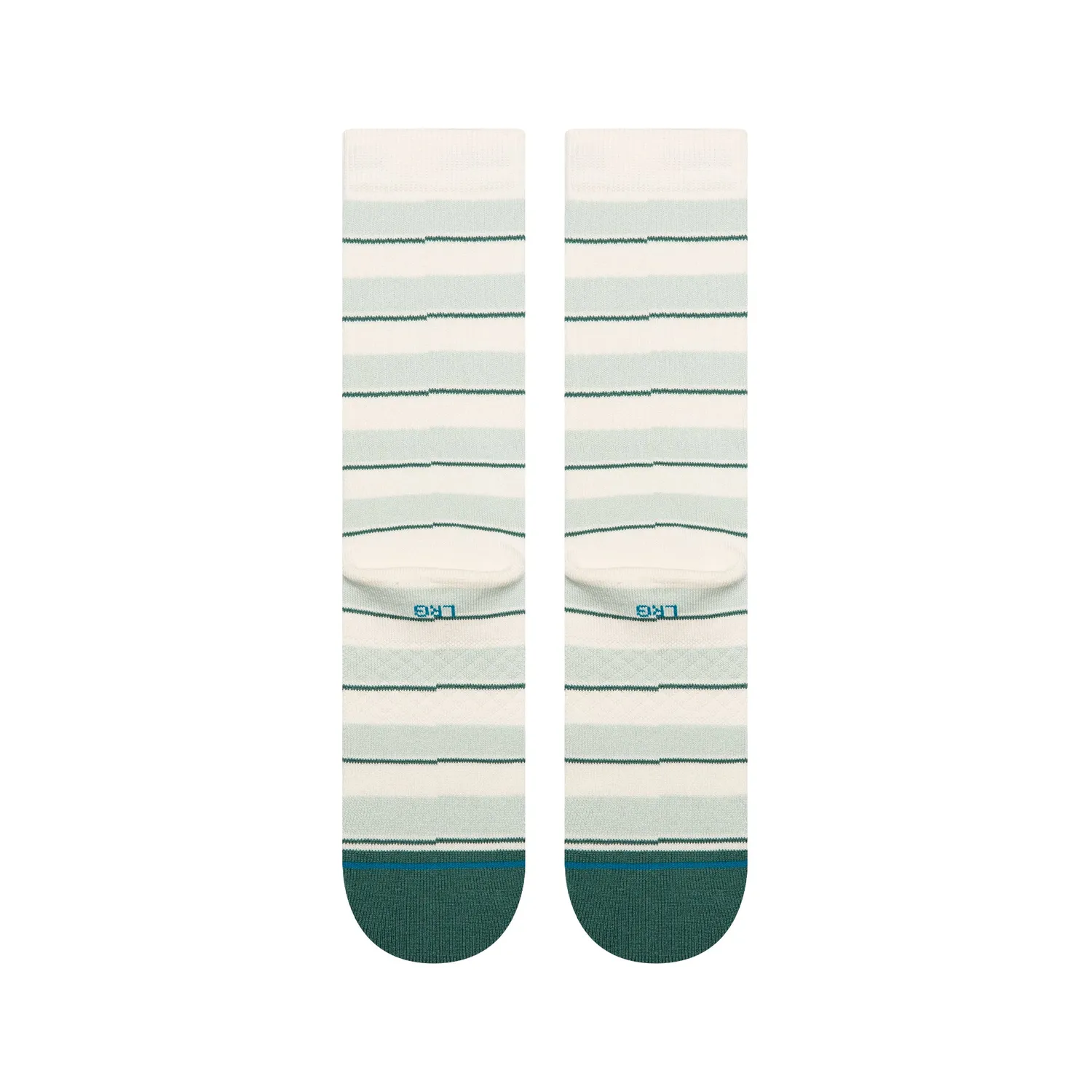 Stance Striped It Crew strømper teal medium polstring