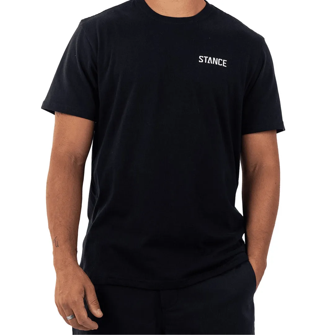 Stance Badge t-shirt Black 100% bomuld unisex