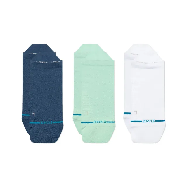 Stance Run Light Tab løbesokker grøn 3-pak let