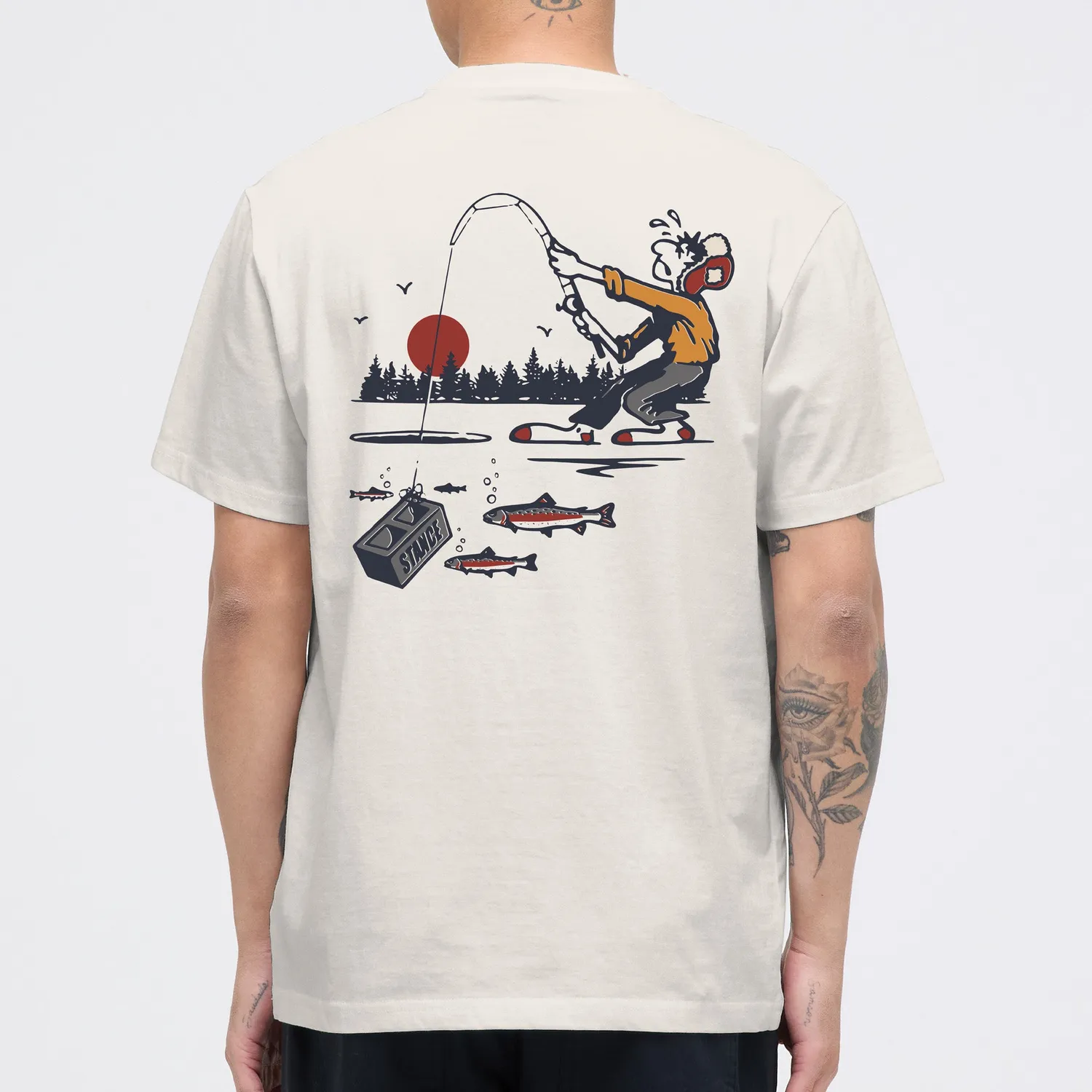 Stance Snag T-shirt Canvas bomuld