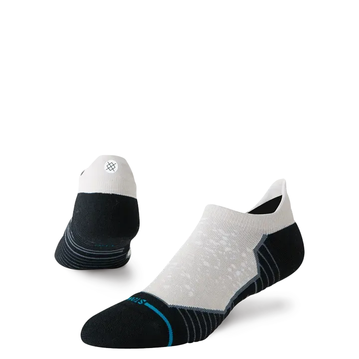 Stance Speckle Light Tab løbestrømpe grå
