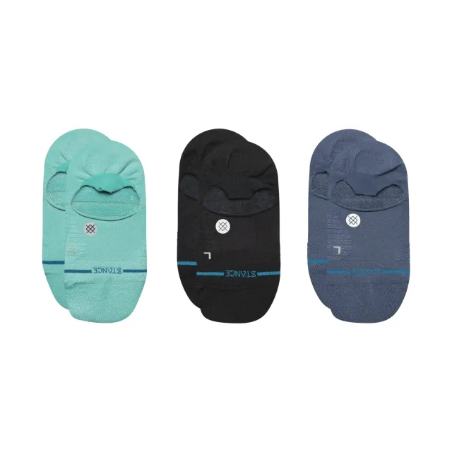 Stance Light No Show Strømper turkis 3-pak