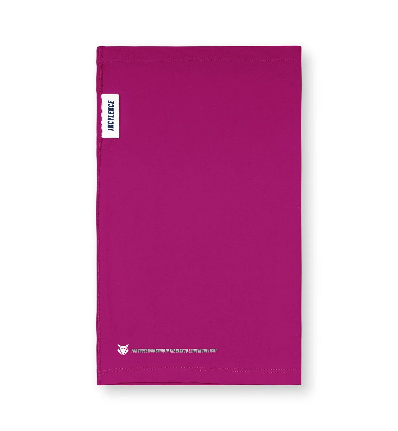 Incylence Neck Tube V1 halsrør magenta hvid vindtæt