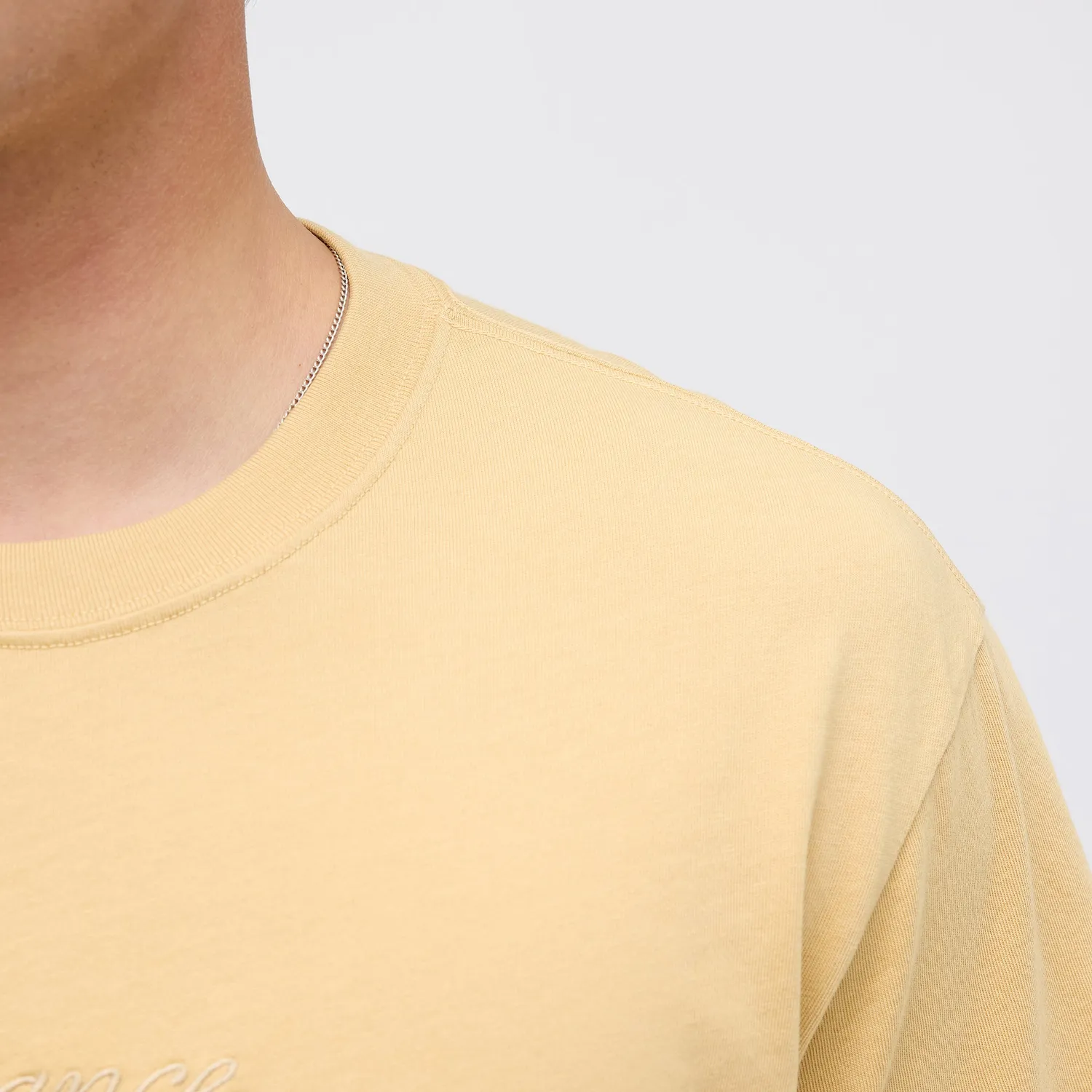 Stance Studio Organic Cotton Tee khaki relaxed