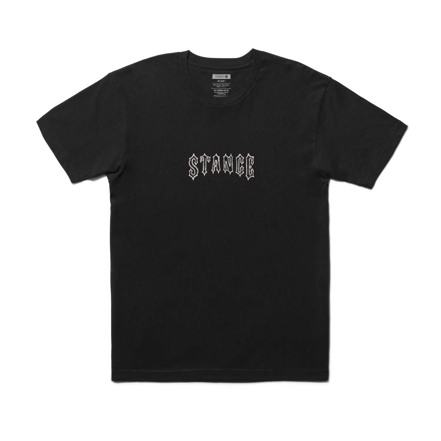 Stance Dont Go Bleedin My Heart t-shirt sort bomuld