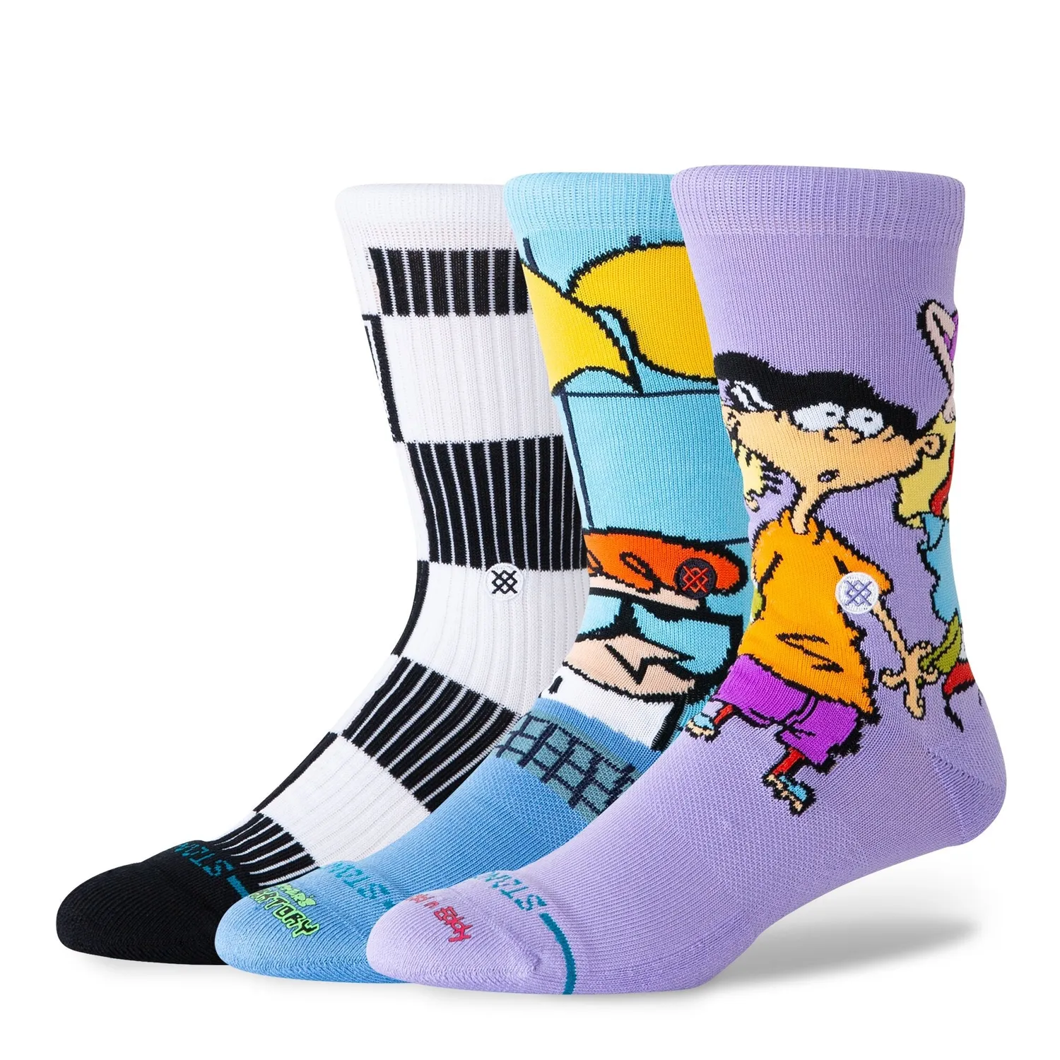 Stance Cartoon Network crewsokker multi bomuld box