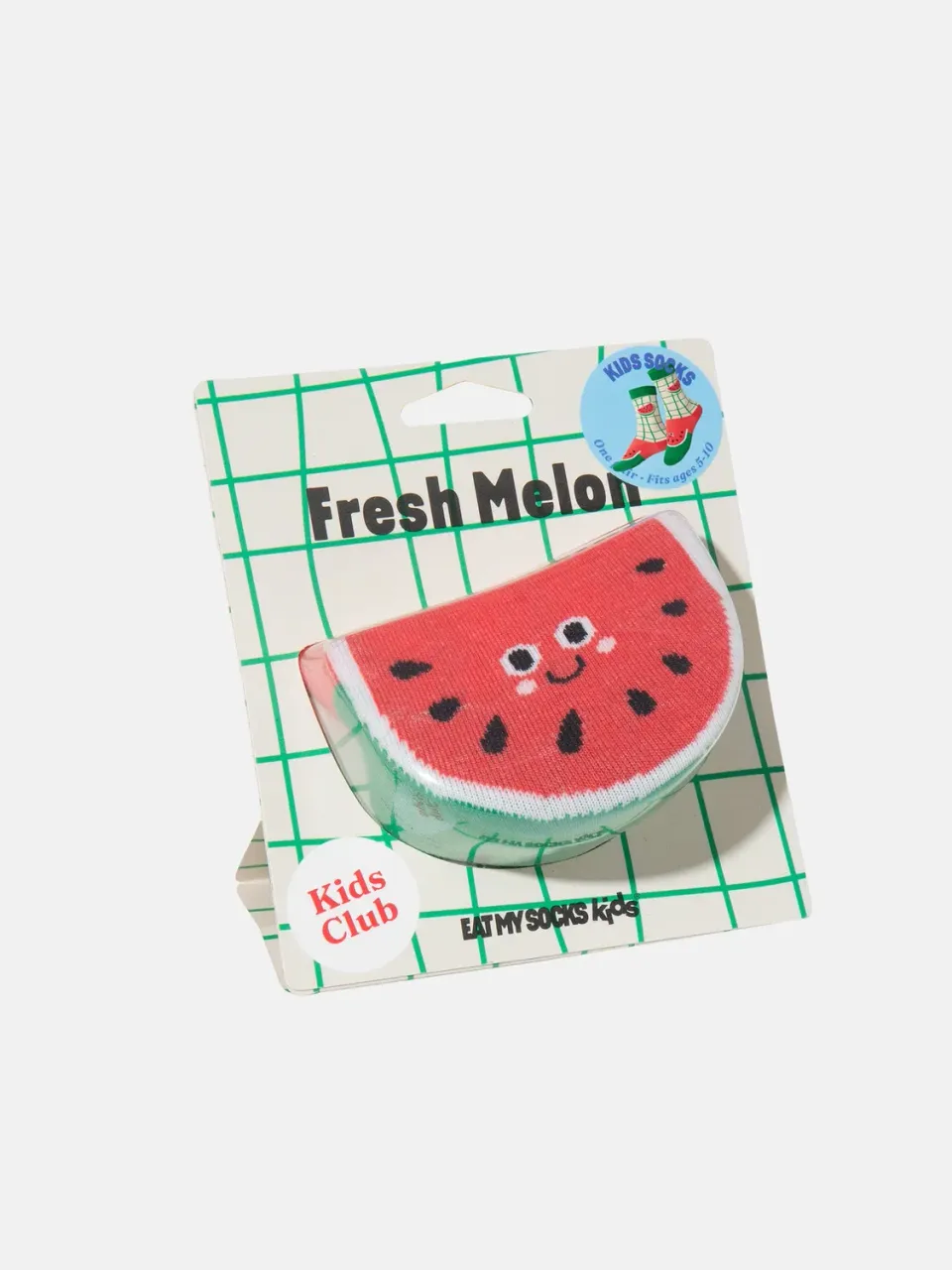 Eat My Socks Fresh Melon børnesokker vandmelon