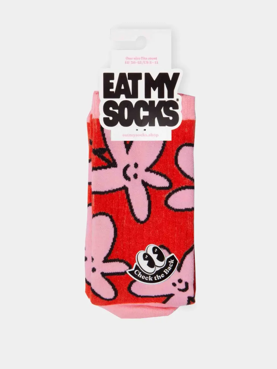 Eat My Socks Daisy strømper marguerit 1 par bomuld