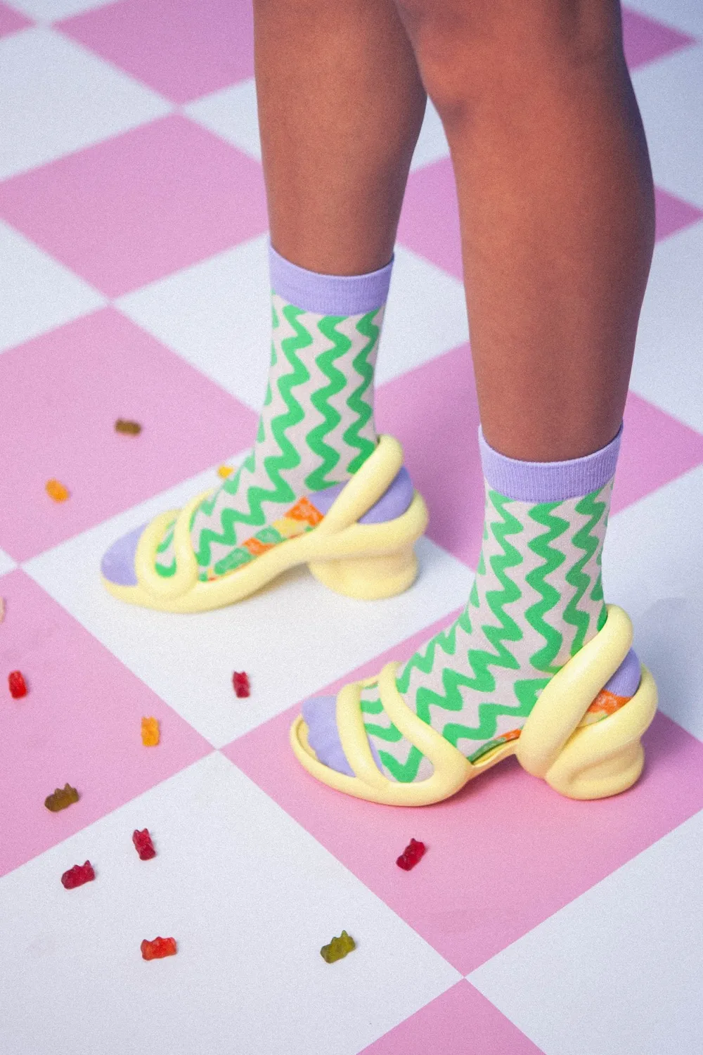 Eat My Socks Jelly Bears sokker 1 par slik