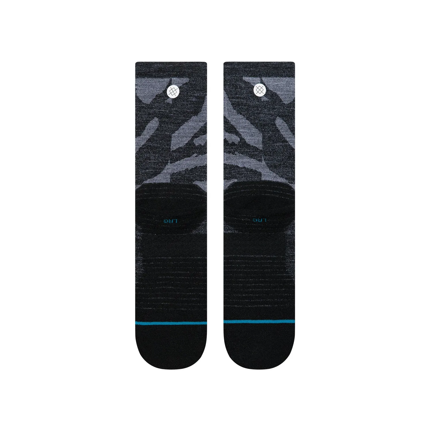 Stance Digi Dash light uld crew strømper sort