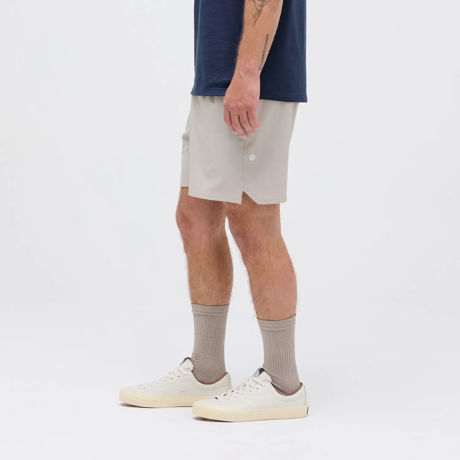 Stance Complex Hybrid 5" shorts string grey stræk