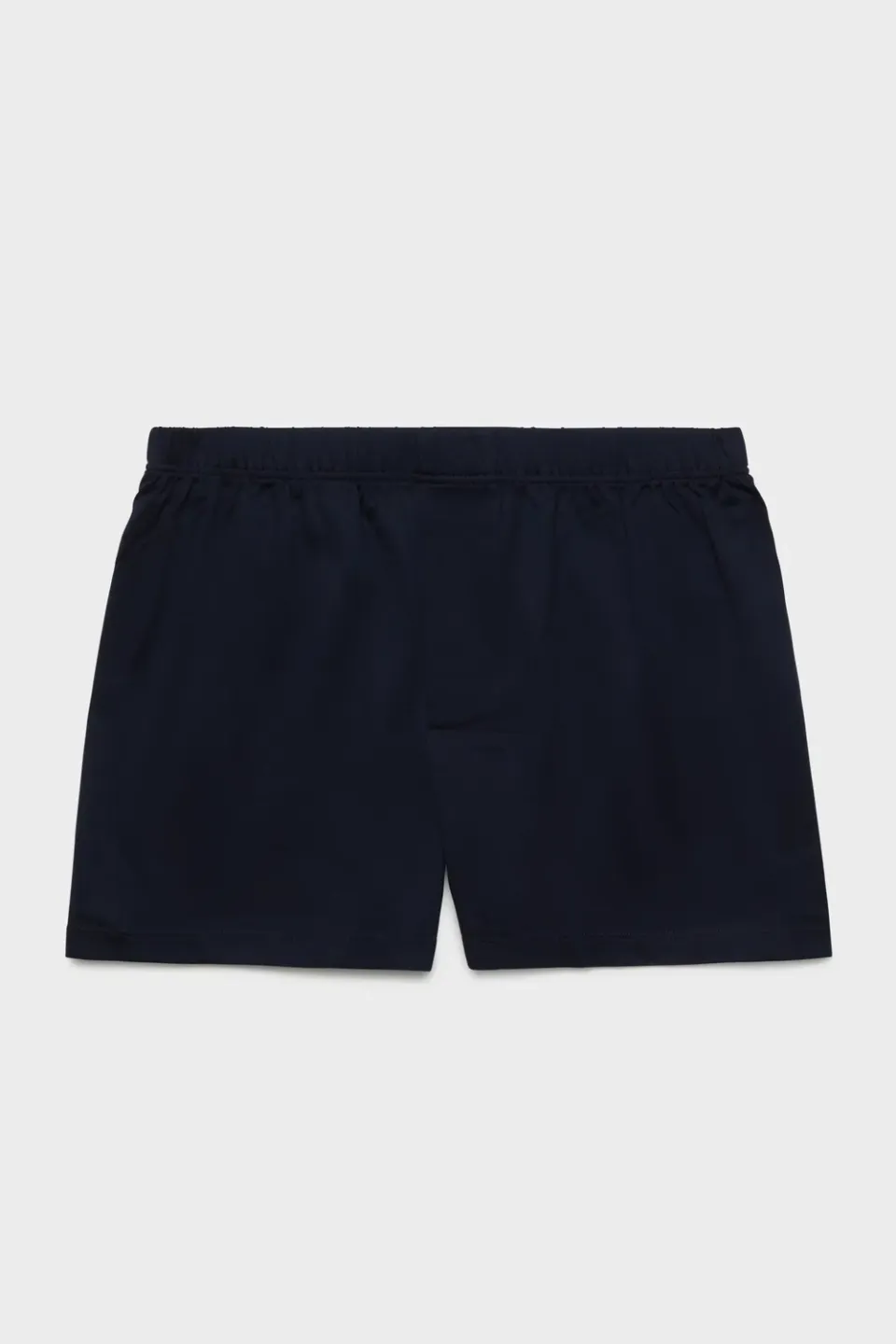 Bresciani Classico boxershorts navy 100% bomuld