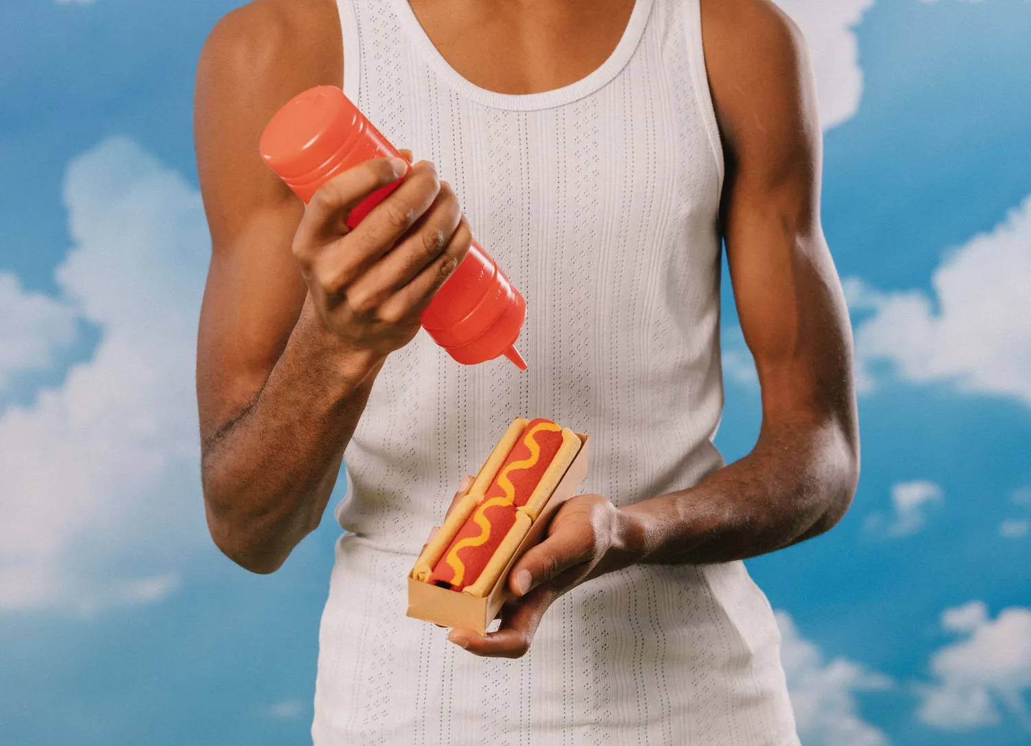 Eat My Socks Hot Dog strømper bomuld 3D