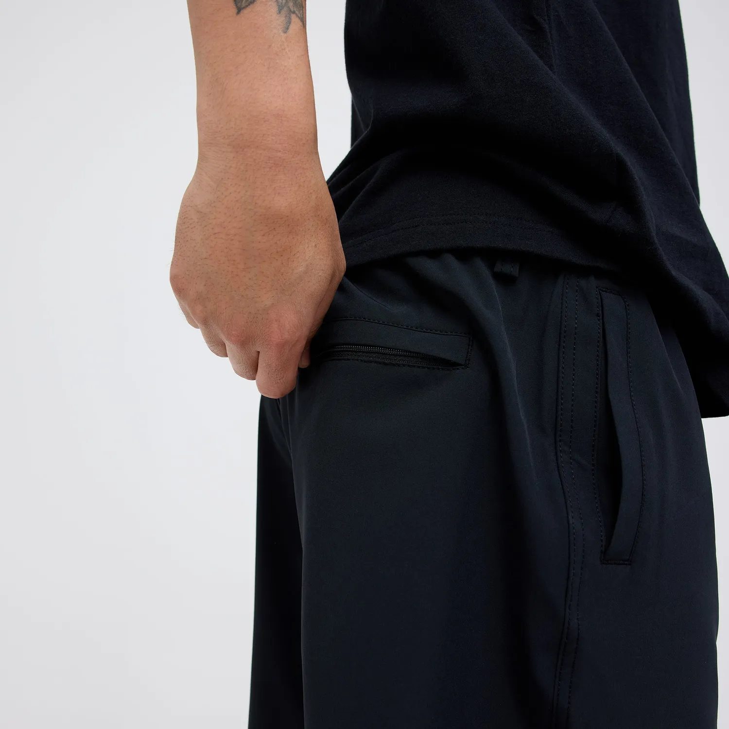 Stance Complex hybrid shorts sort 5" FreshTek