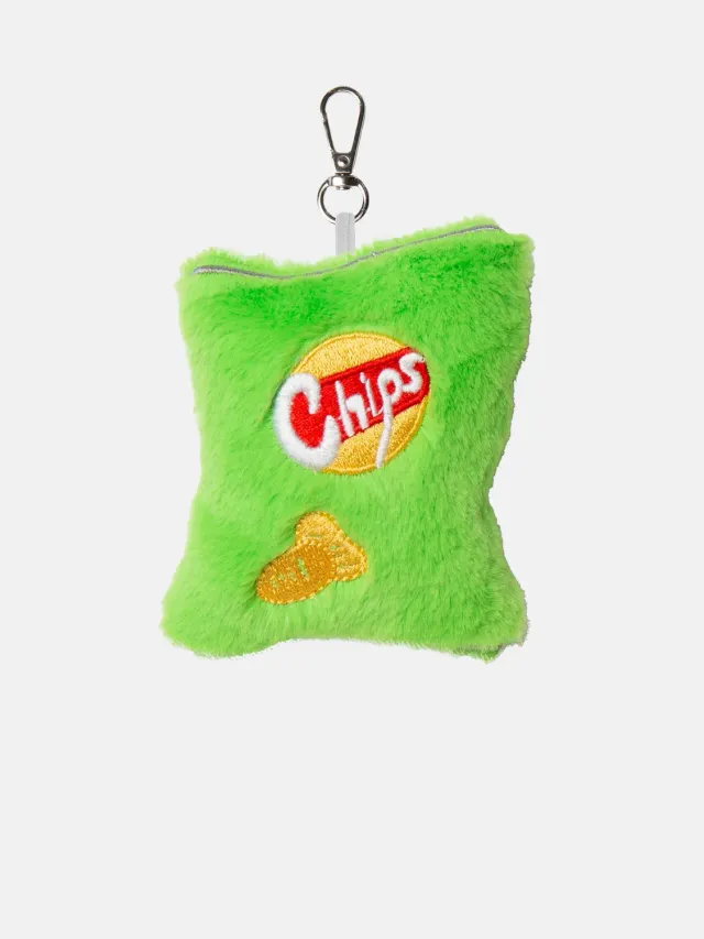 Eat My Socks Chips Bag taskevedhæng plys