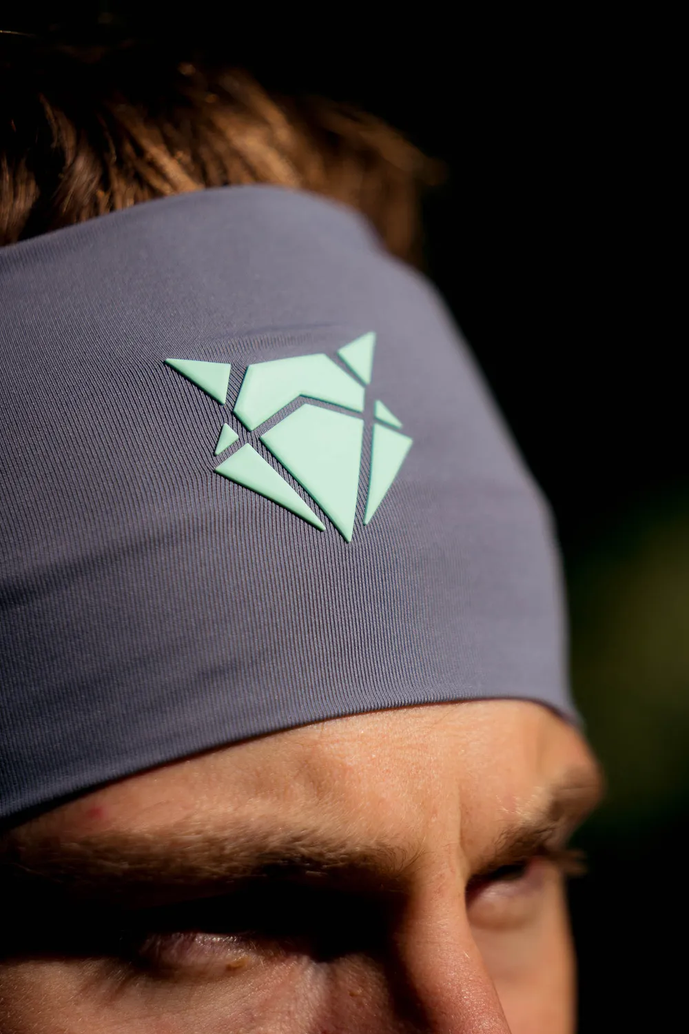 Incylence Headband V3 Grey Mint Green pandebånd Wide bredt