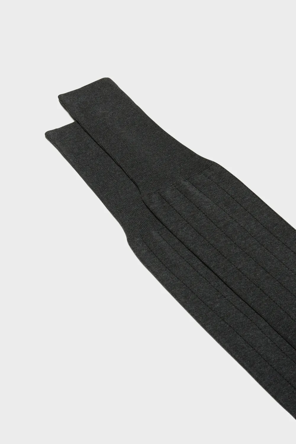 Bresciani Essentials Leone herresokker mørkegrå 1 par bomuld
