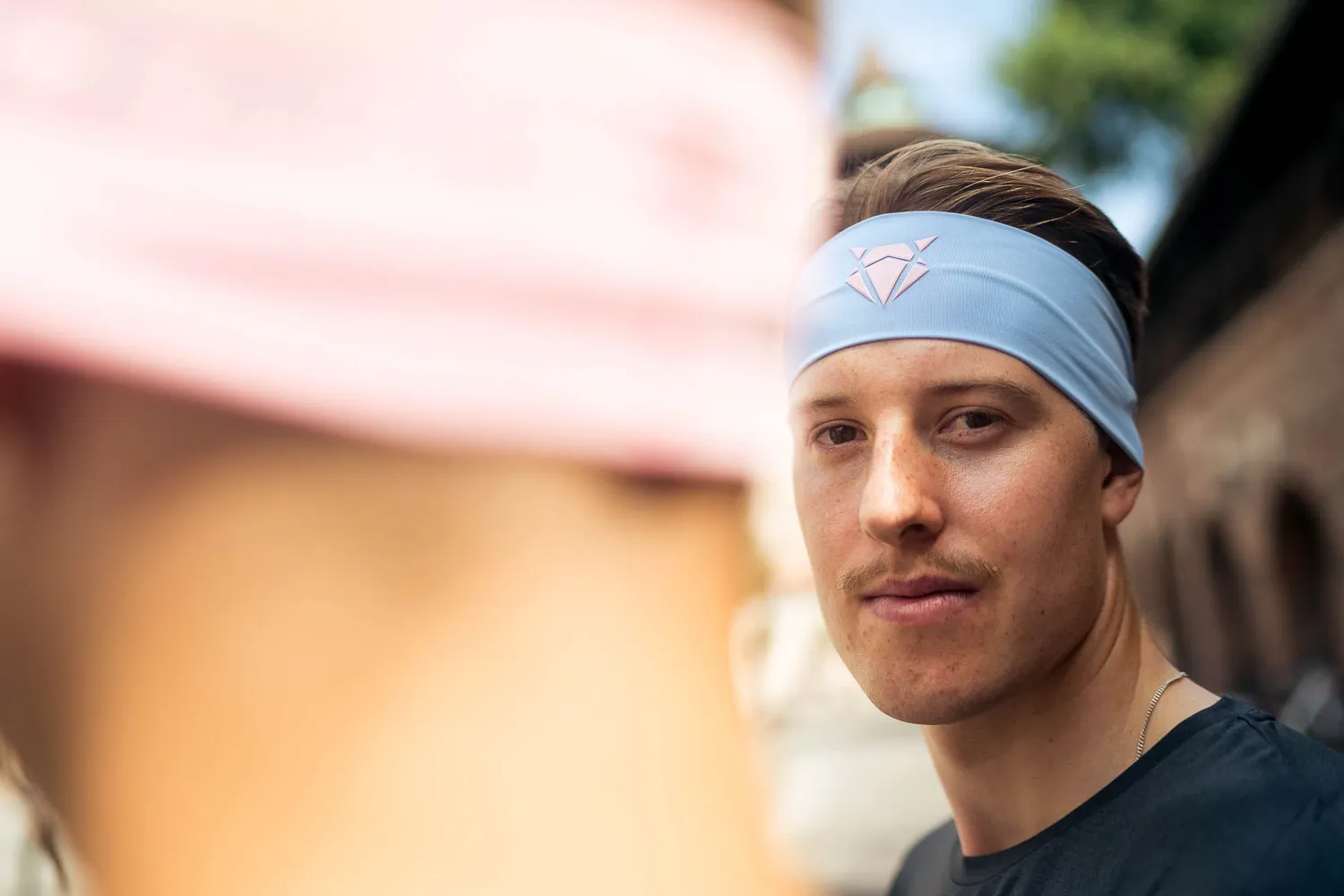 Incylence Headband V3 pandebånd narrow blå lyserød holdbar