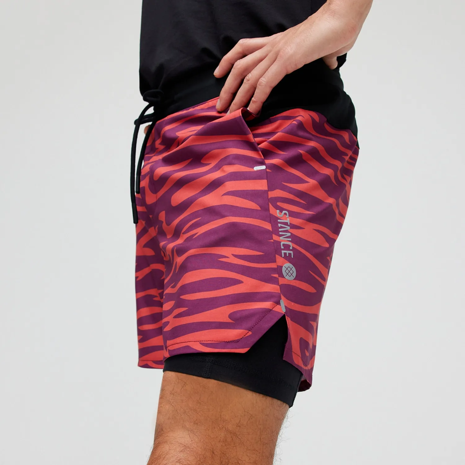 Stance Flux Performance Liner shorts lilla 4-vejs