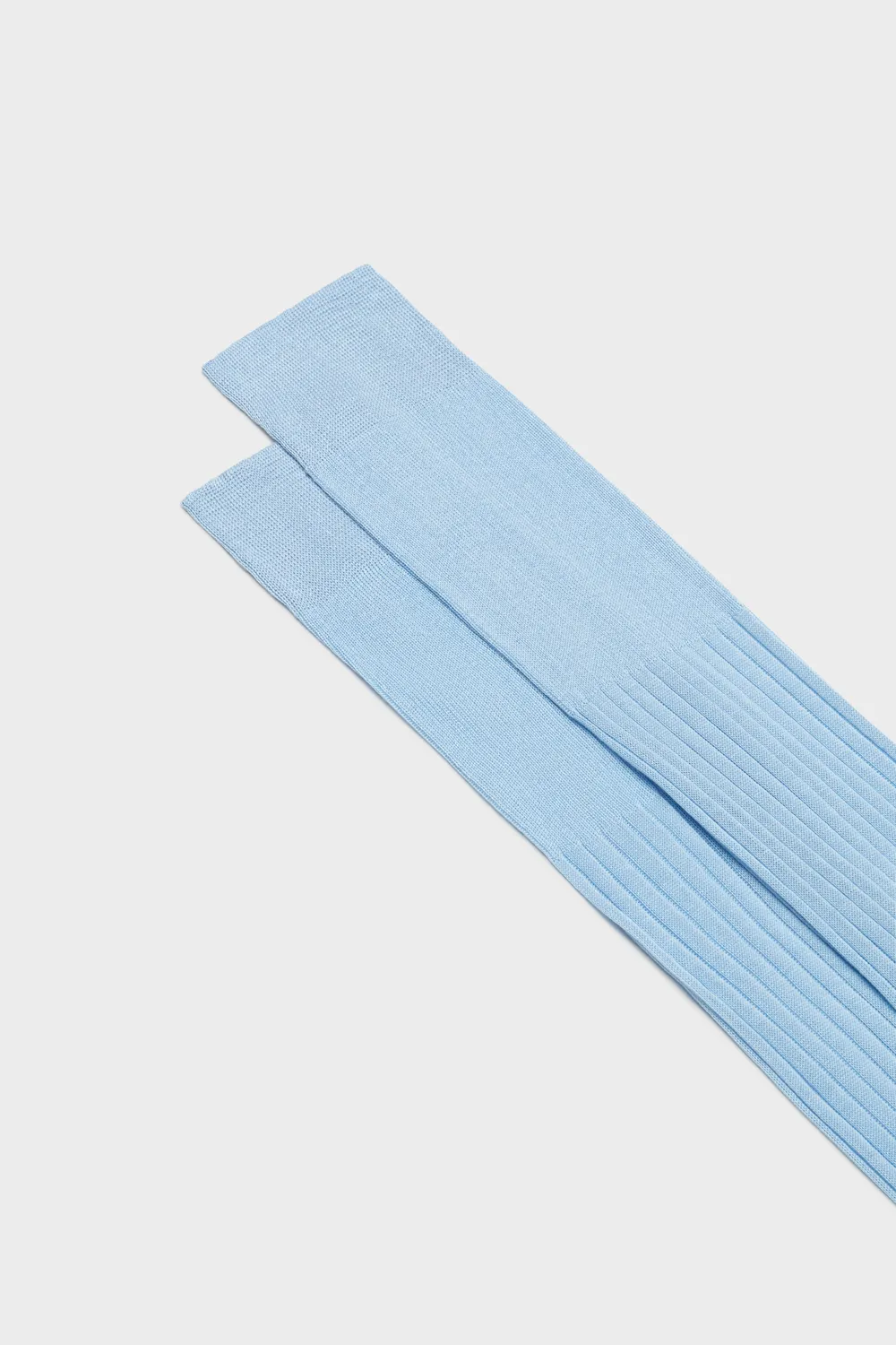 Bresciani Essentials Cesare herrestrømper sea blue bomuld