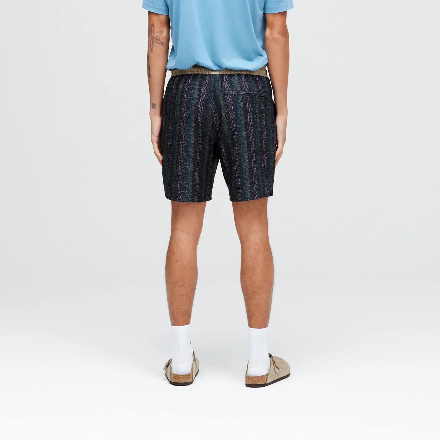 Stance Complex Athletic Short 7" shorts Black Fade med stretch
