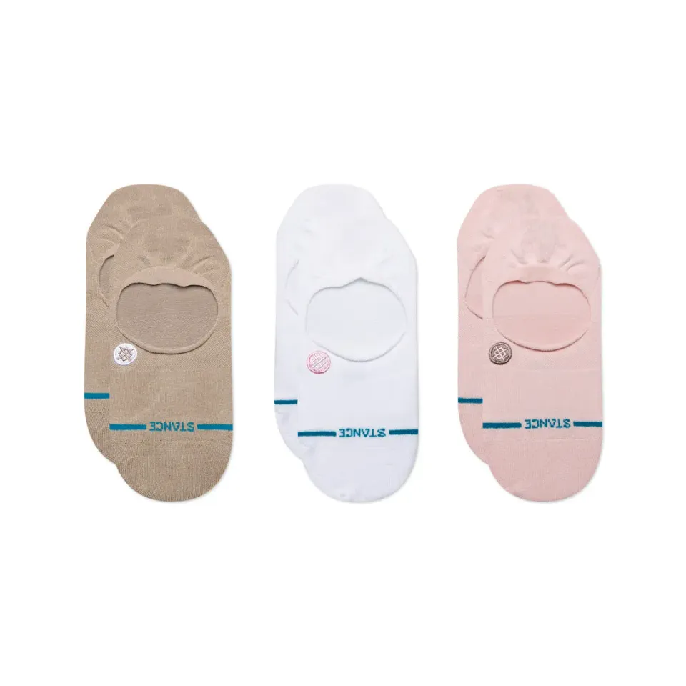 Stance Icon sneakersokker dame multi 3-pak bomuld