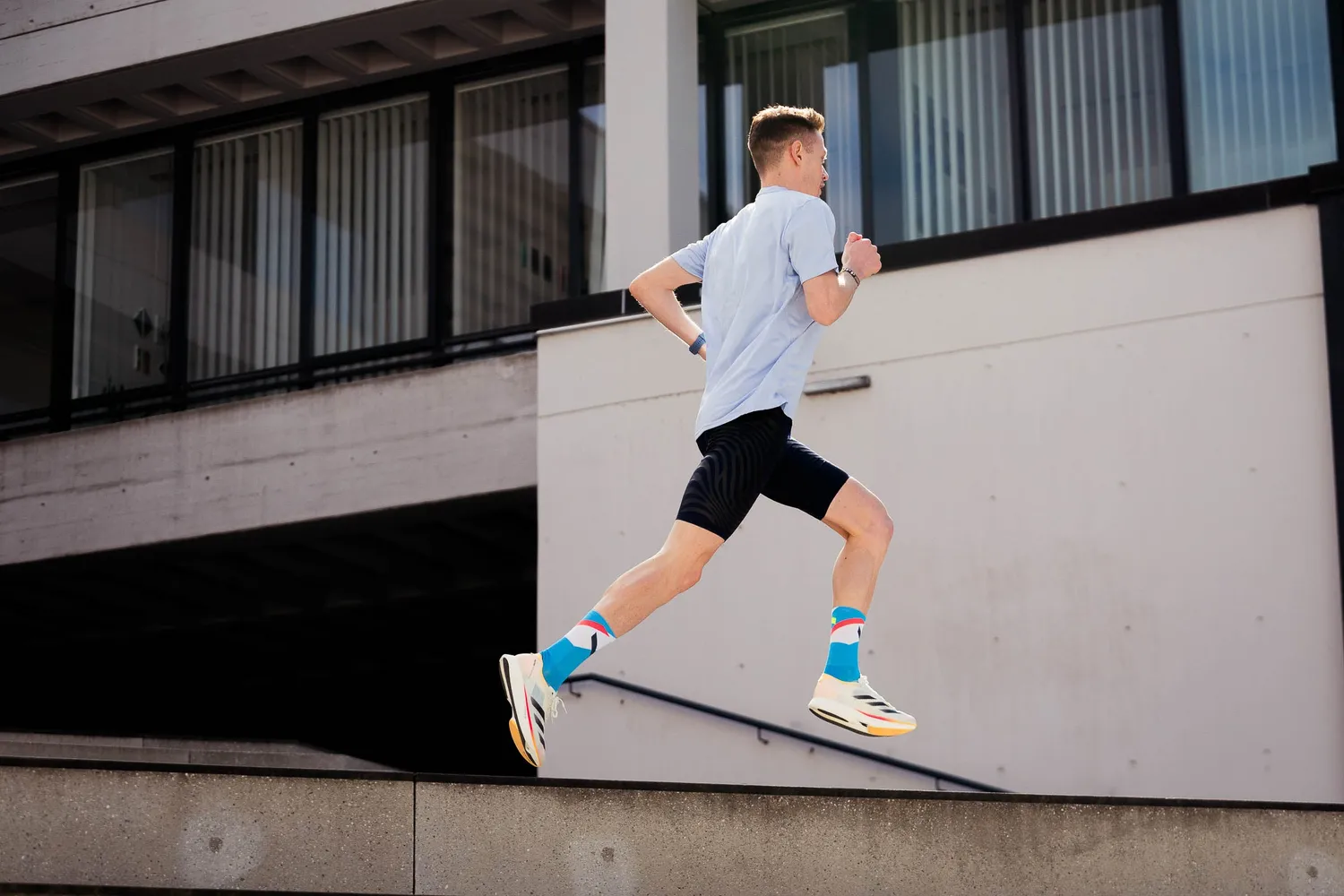 Incylence Ultralight Strikes Blue Inferno strømper let