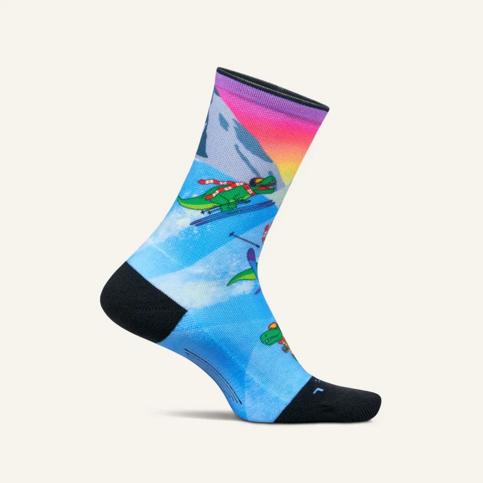 Feetures Elite Light Cushion Mini Crew løbesokker Ski-Rex limit